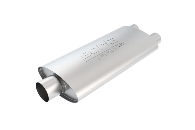 Borla 40670 Pro Xs Muffler Center/Dual Oval  3 In/Out 2.25"