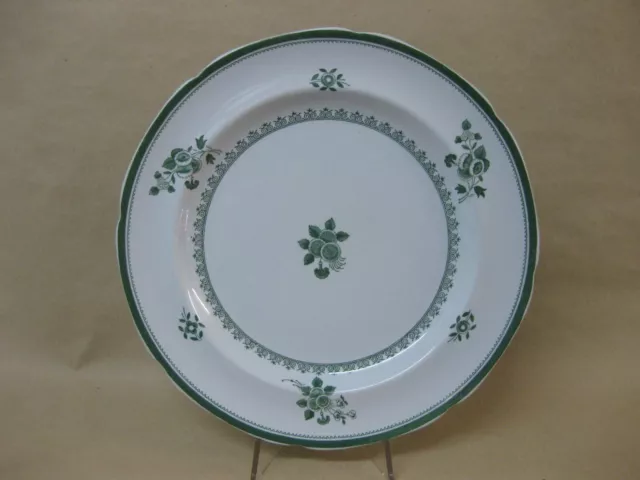 Vintage Copeland Spode Gloucester Dinner Plate Green~ 10 1/4"~ 26cm ~ Fine Stone