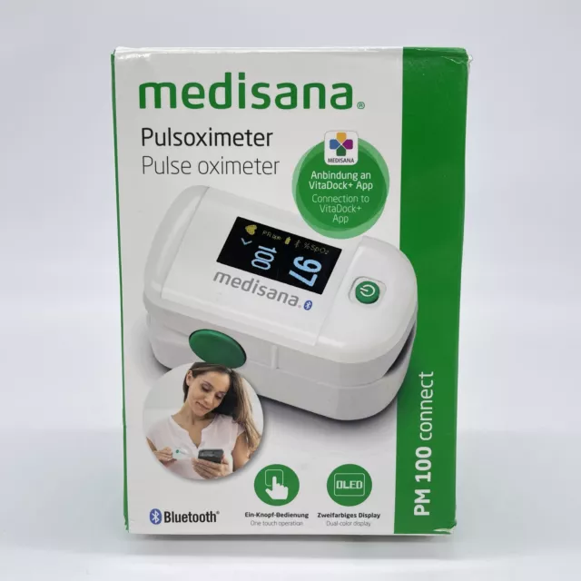 Medisana PM 100 connect Pulsoximeter, Messung der Sauerstoffsättigung im Blut