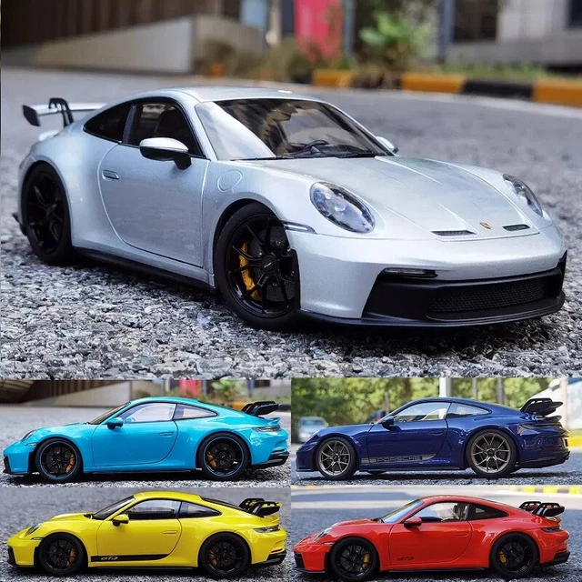 NOREV 1:18 Porsche 911 992 GT3 2021 Model Car Diecast Metal Hobby Toy