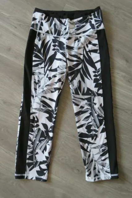 Old Navy Active Elevate Leggings Go Dry Sports Crop Leggings Pants Medium Uk 10