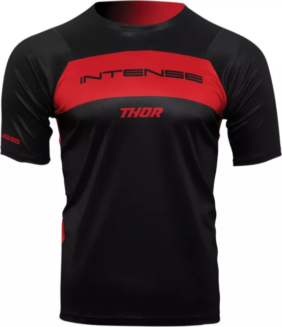 Thor Intense Moto Motorcycle Motorbike Short Sleeves MTB Jersey Dart Black / Red