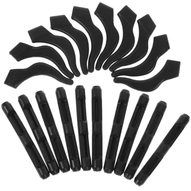 20 paia cuscini auricolari in vetro silicone per occhiali spettacolo supporto bambino