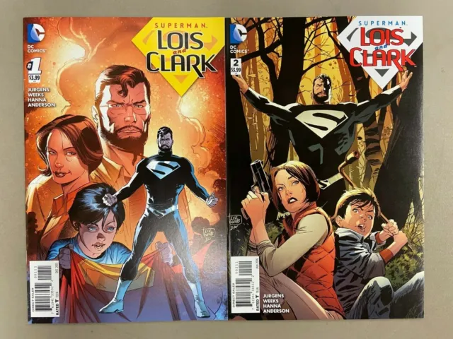 Superman Lois & Clark 1 2 Set Jurgens Weeks Jonathan Kent Dc Comics*