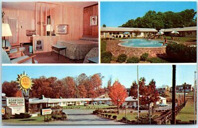 Postcard - Roanoker Motor Lodge - Roanoke, Virginia