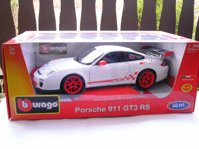 LE683 BURAGO DIAMOND COLLEZIONE 18-11034 Voiture 1/18 Porsche 911 GT3 RS gris
