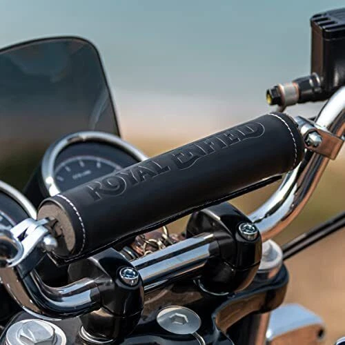 HANDLEBAR BRACE PAD Black For Royal Enfield Interceptor 650 & Scram 411