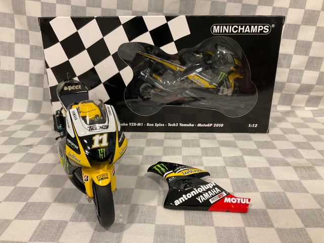 MINICHAMPS yamaha YZR-M1 2010 1/12 MINICHAMPS YAMAHA Yzr Tech 3