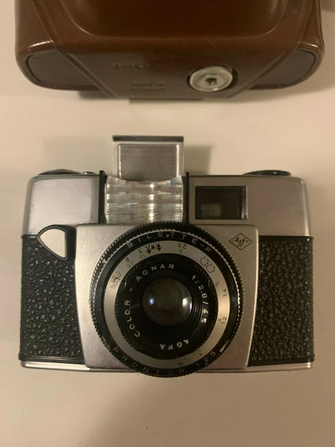 Macchina Fotografica Agfa Silette Vintage con custodia made in Germany