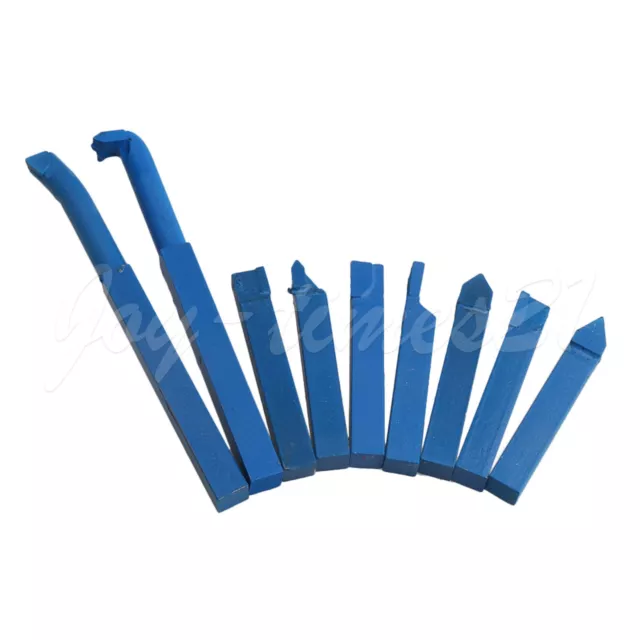 9 x YT15 Alloy Blue Turning Tool Lathe Tool Set for Automatic Lathe