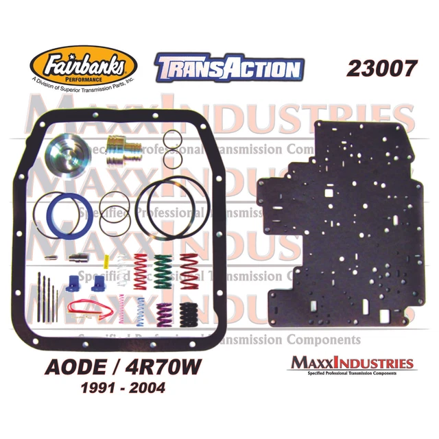 1992-UP AODE 4R70W 4R75 Ford Fairbanks TransAction Performance Valve body Shift