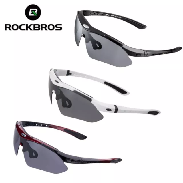 Rockbros Fahrradbrille Polarisiert / Photochrome Sportbrille Sonnenbrille UV400