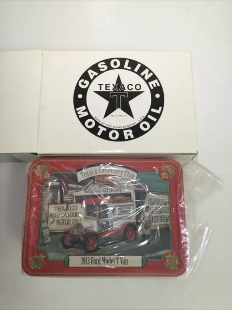 1913 Ford T Van Texaco Collectors Club Diecast 1995 The Ertl Co.