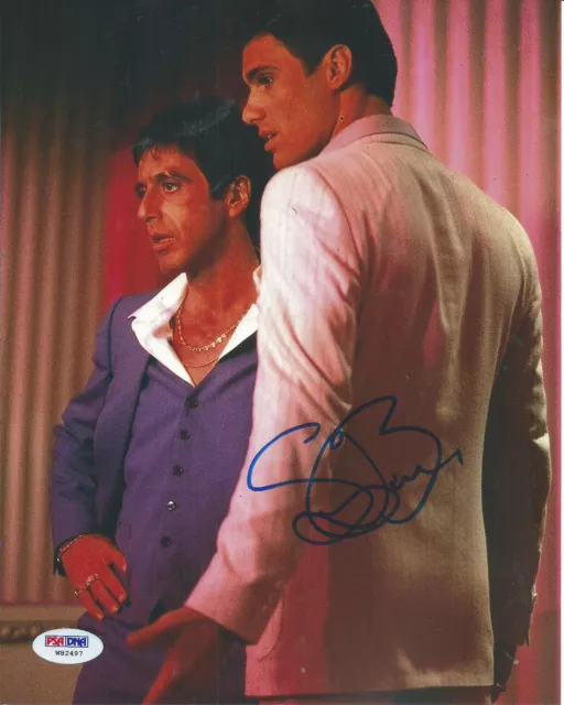 Steven Bauer Scarface With Al Pacino Psa Dna Classic Signed Autograph Photo