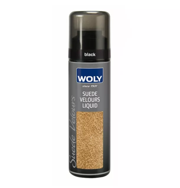 Woly Suede Velours Liquid For Shoes Boots Bags & Sofa Car 75ml Various Colours