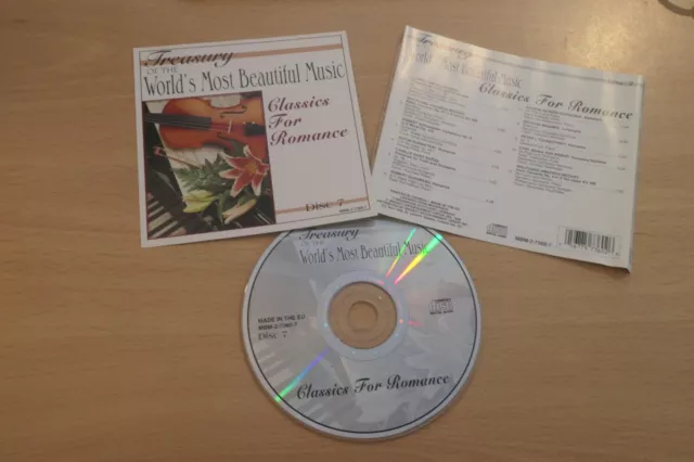 Treasury of the World's Most Beautiful Music Disc 7 (1996) CD & Inlays only. VG.