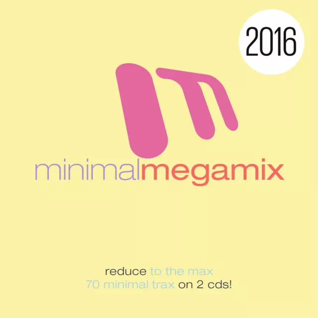 CD Minimal Megamix 2016 De Varios Artistas 2CDs