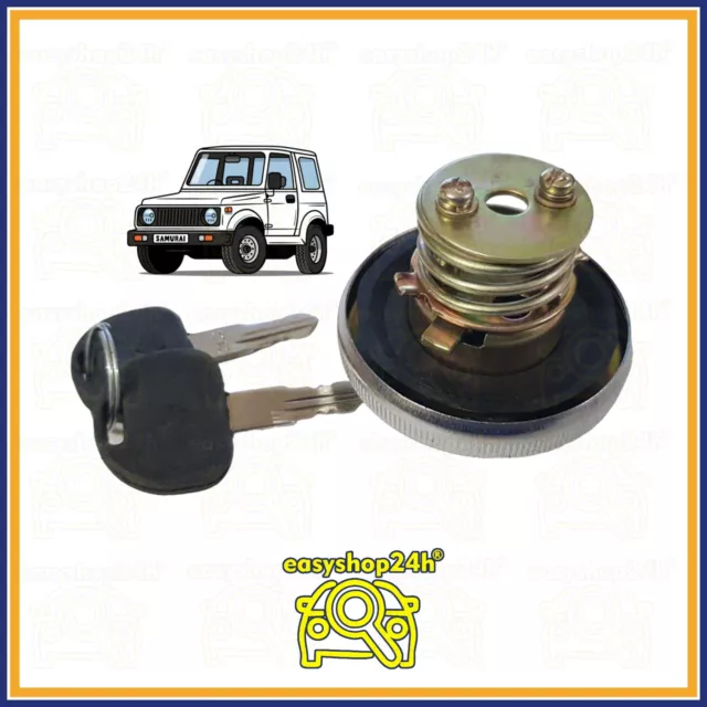 Fuel Tank Cap For Suzuki Sj410 Sj413 Samurai Santana Petrol Keys 2