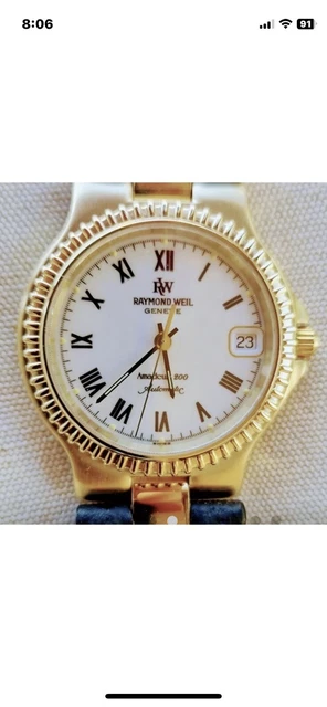Montre Automatique Plaqué Or 18k Vintage Années 70 - Mouvement Suisse - Avec Boîte