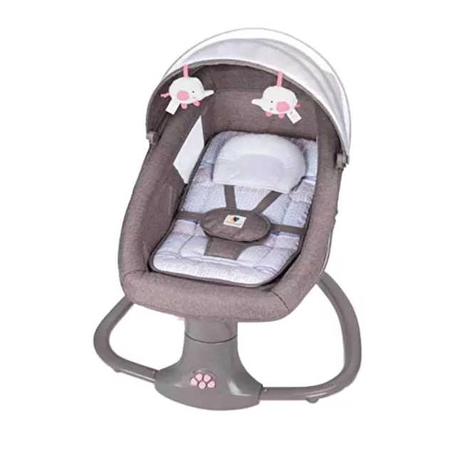 Mastela 3 in1 New born PINK Electric Baby Swing Leaf Deluxe