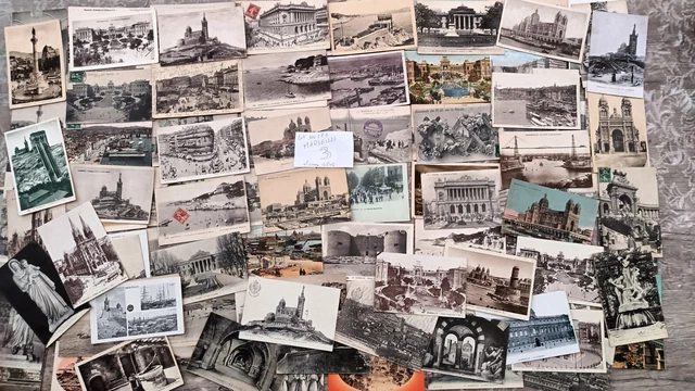 Superbe Lot de 100 CPA de Marseille 3