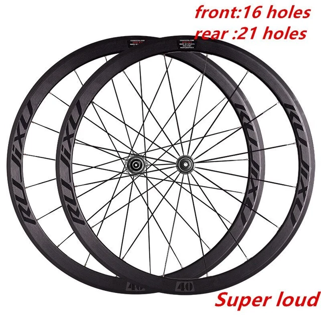700C CARBON FIBER Bike Wheels hub 30/40mm Road Bicycle Rim Brake