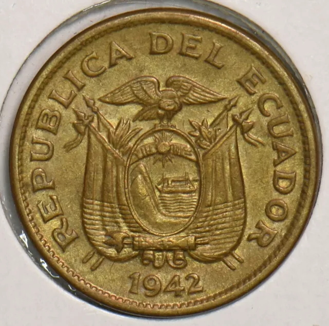 Ecuador 1942 10 Centavos 198973 combine shipping