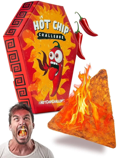 HOT CHIP CHALLENGE The hottest chip in the world The One Chip