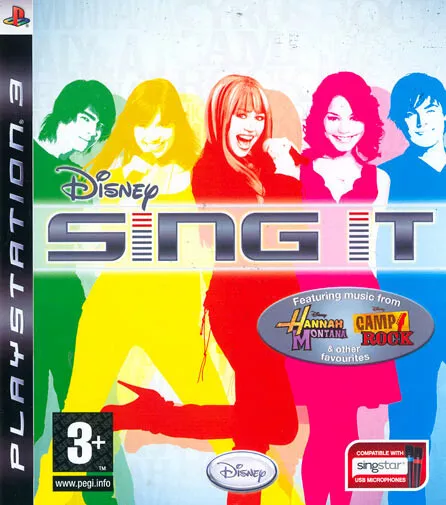 PS3 Disney Sing It! Camp Rock UFFICIALE ITALIA