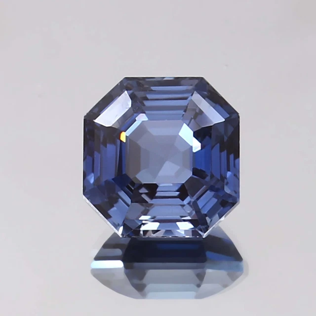 Saphir Bleu Naturel De Ceylan 12x10 Mm - Coupe Radiant, Qualité AAA, Sans Défaut à La Loupe