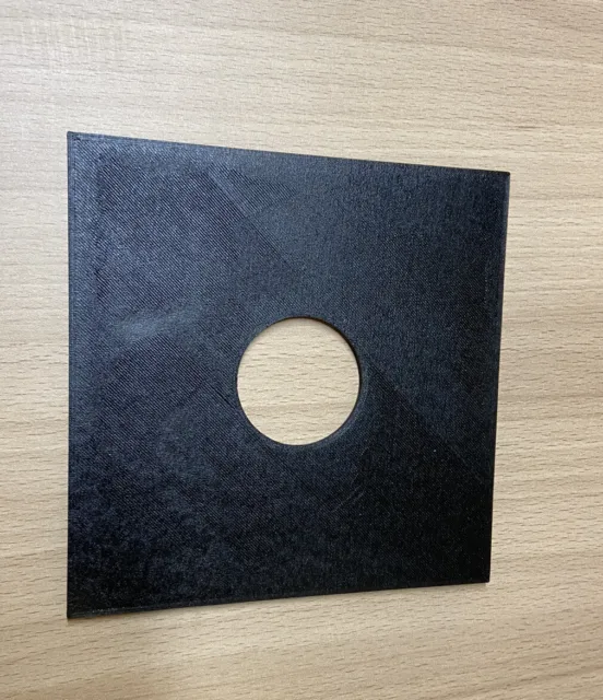 Planchette Sinar/Norma lens board Copal #0 34.6mm hole diameter