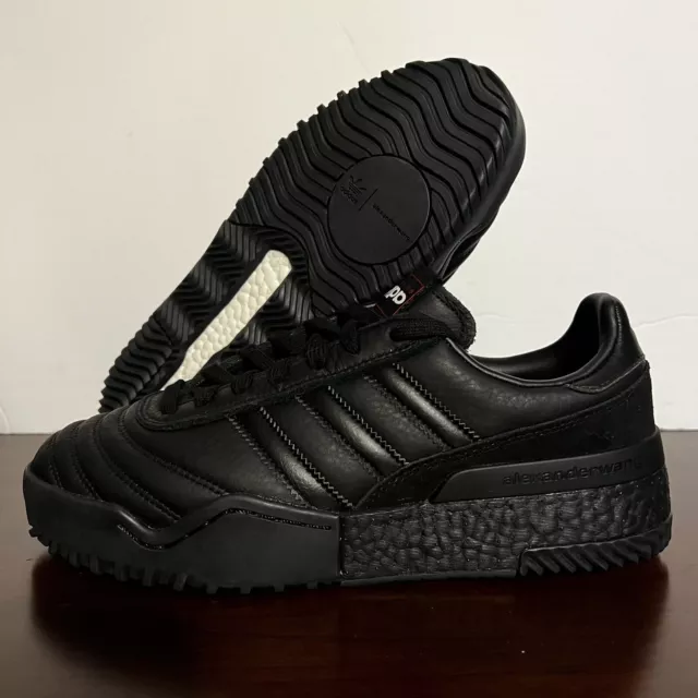 Adidas X Alexander Wang Bball Soccer Triple Black Mens Shoes Sizes NEW* EG0903