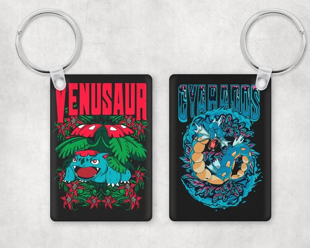 Llavero POKEMON VENUSAUR GYARADOS