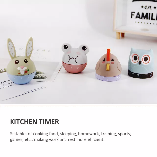 HG Cute Animal Shaped Timer Cartoon Mechanical Timer Funny Kitchen Timer