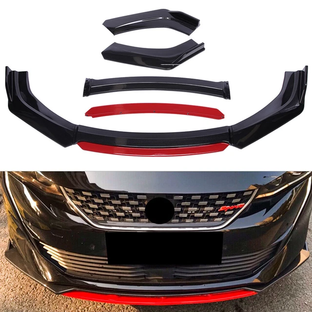 CARBON FIBER UNIVERSAL Front Bumper Lip Spoiler Splitter Protector 