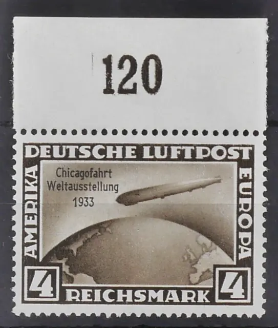 TREFF Deutsches Reich MiNr 498 postfrisch geprüft BPP 350,-