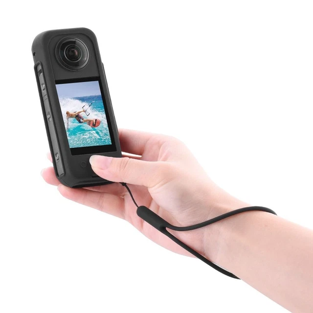 Camera with Lanyard Silicone Protector Protective Cover Shell For Insta360 X3