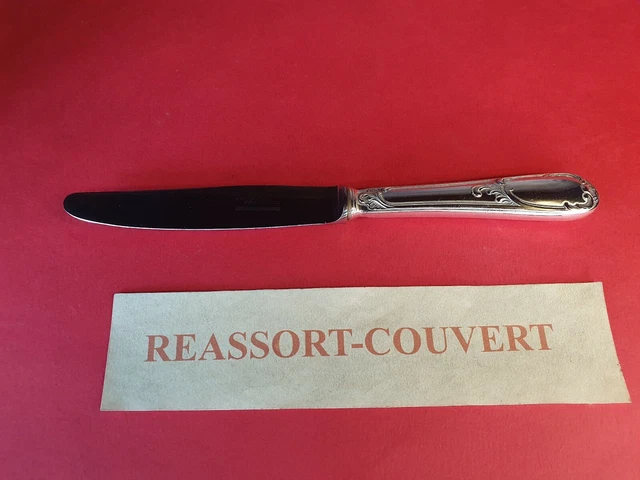 12 COUTEAUX À entremets, métal argenté , modèle style Rocaille Louis XV, France. EUR 70,00 - FR