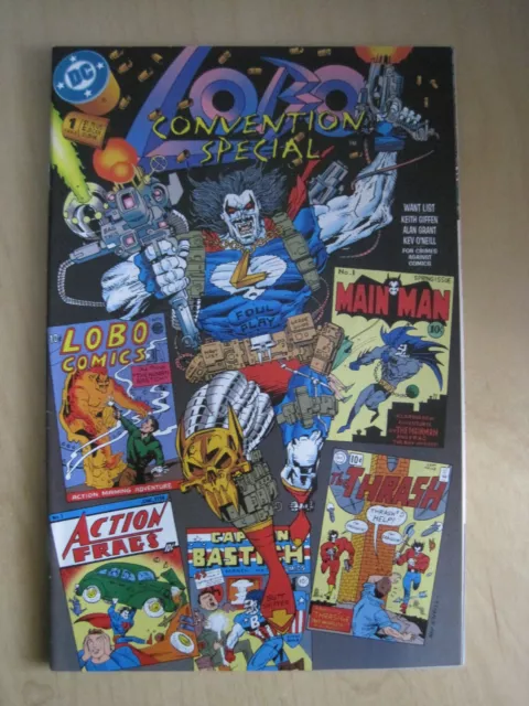 LOBO : CONVENTION SPECIAL. DC 1993 1-shot by Alan GRANT, GIFFEN & KEV O'NEILL