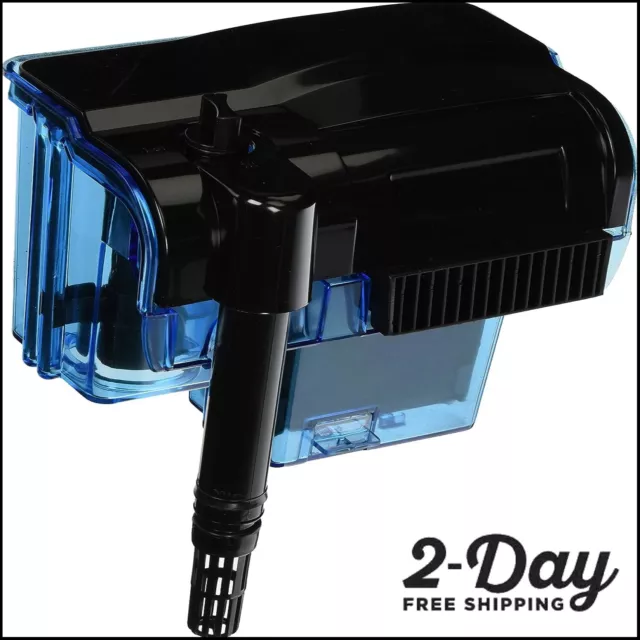 Pro 55 Gallon Fish Tank Filter Power Aquarium Pump Sterilizer Canister 200 Gph
