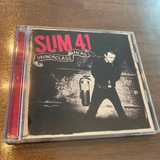 JAPAN EDIT. SUM 41 Underclass Hero CD DVD 2-Disc Limited Edition with ...