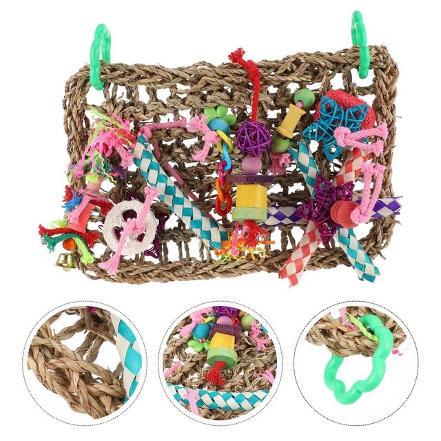 1pc wall birds toy Vogel Spielzeug Kanarienvogel Klettern Spielzeug