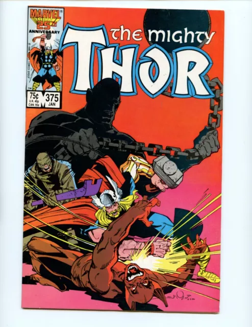 Thor #375 1987 VF- Walter Simonson Marvel Comic Book