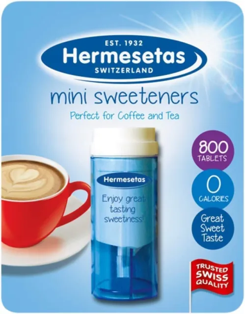  Hermesetas Mini Sweeteners Original 1200 Tablets (1)