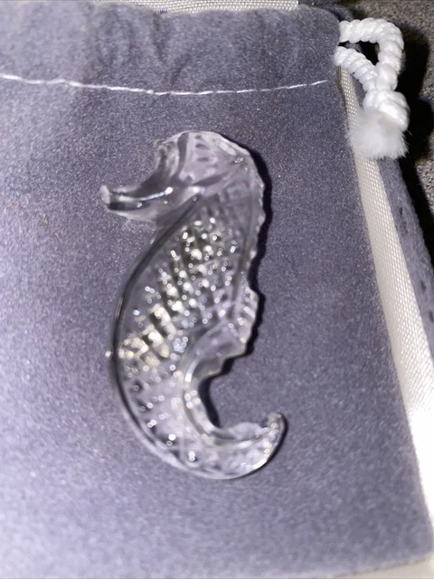 Waterford crystal sales seahorse brooch