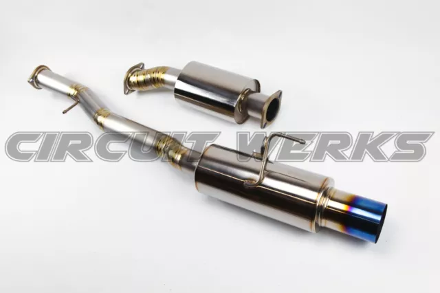 Werks 03-09 350Z Complete Titanium Simple Exit 350Z Exhaust System