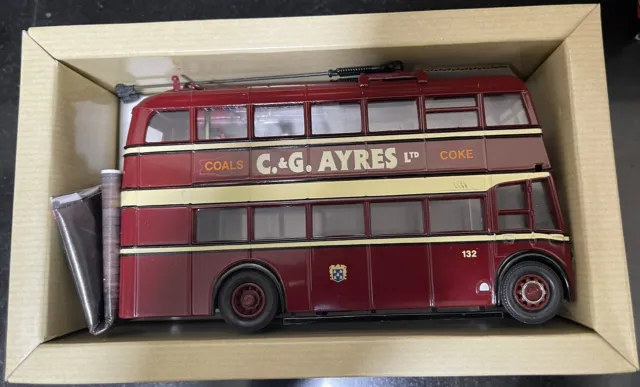 CORGI - 97800 SUNBEAM TROLLEYBUS - READING CORPORATION TRANSPORT-Mint/Boxed-CERT