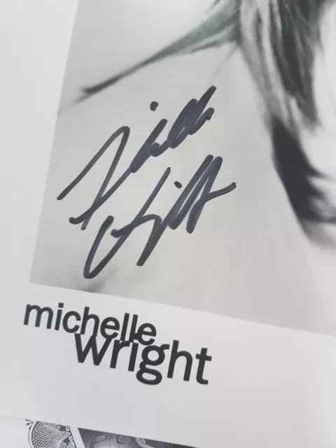 Michelle Wright Autograph Photo 8x10 Musician Signed COA 3