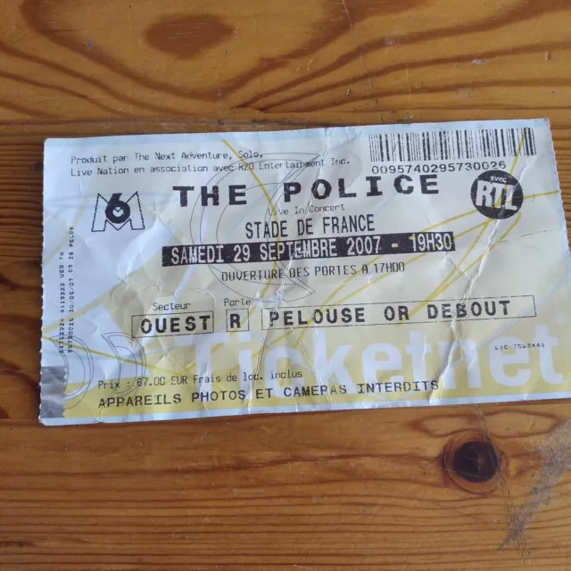 DEPECHE MODE - Billet Ticket Concert - STRASBOURG - 02 02 2014 - Collector  EUR 10,00 - PicClick FR