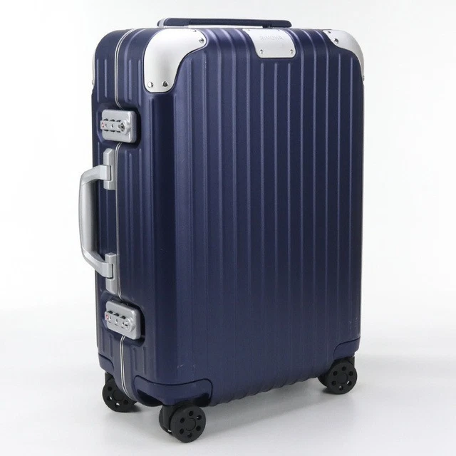 RIMOWA HYBRID CABIN S 32L Blue 4-wheels Carry Case Suitcase